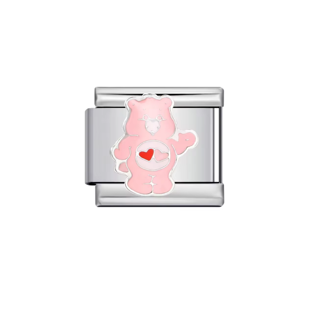 CHARM CARE BEAR PINK