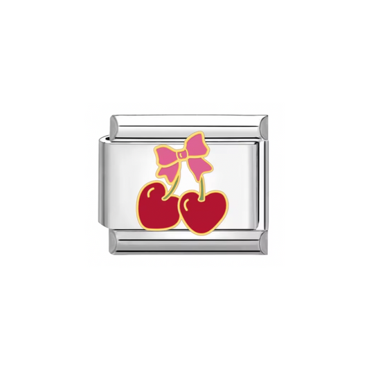 CHARM CHERRY BOW