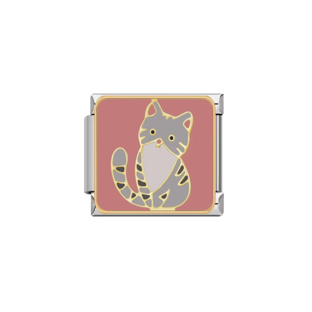 CHARM GATITO GRIS