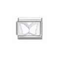 CHARM MARIPOSA BLANCA