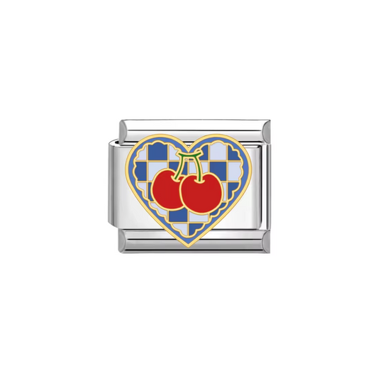 CHARM CHERRY HEART