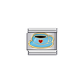 CHARM COFFEE CUP BLUE