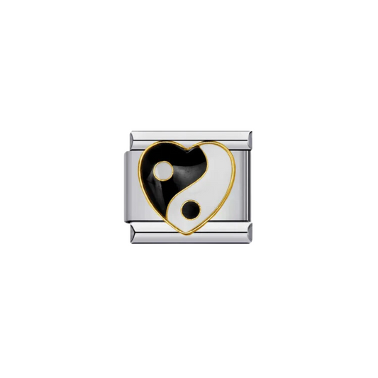CHARM YIN YANG HEART