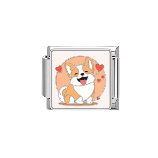 CHARM CORGI LOVE