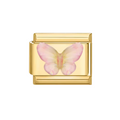 CHARM MARIPOSA 3D ROSA