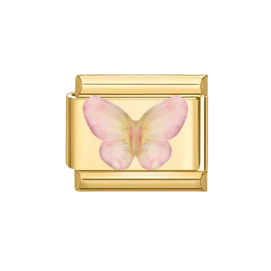 CHARM MARIPOSA 3D ROSA
