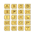 CHARM INICIALES DORADO A-Z