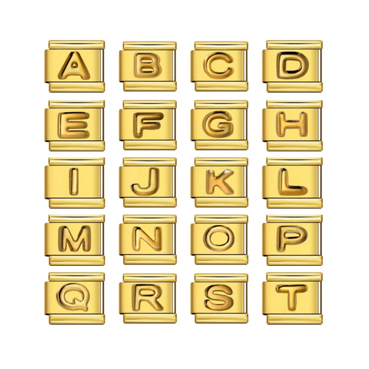 CHARM INICIALES DORADO A-Z