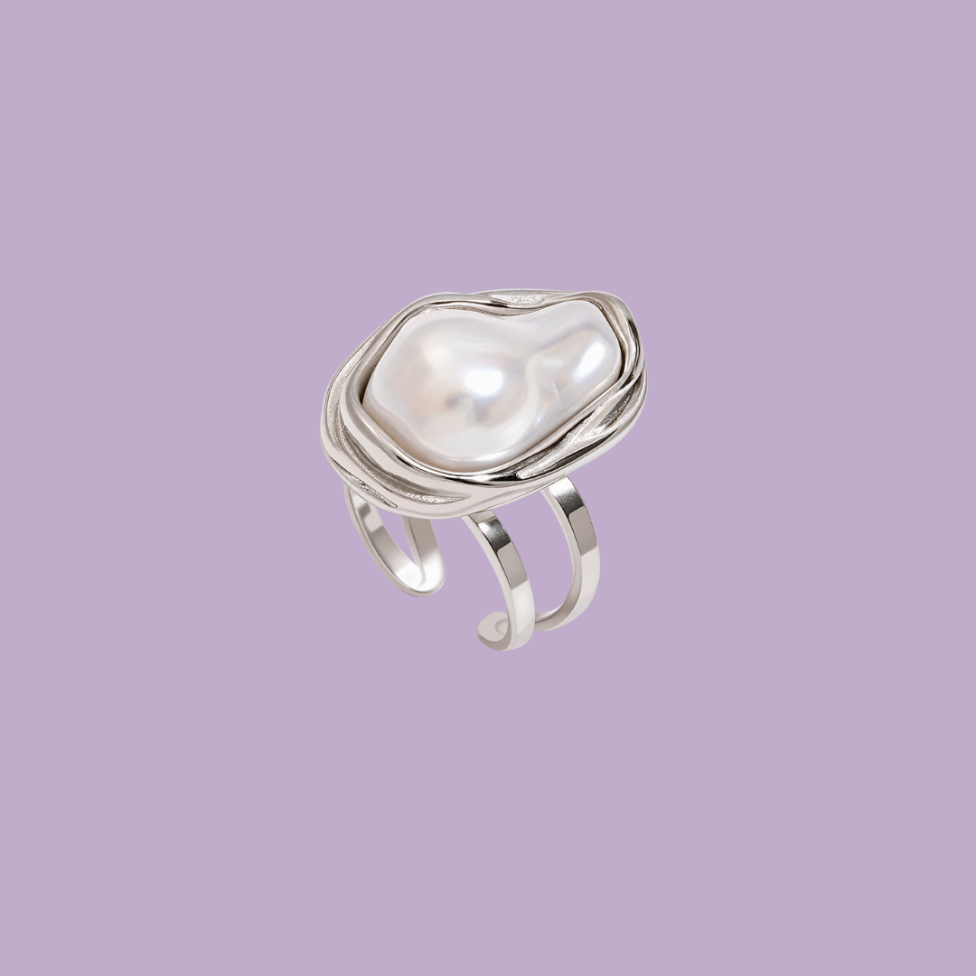 ANILLO PERLA JUMBO