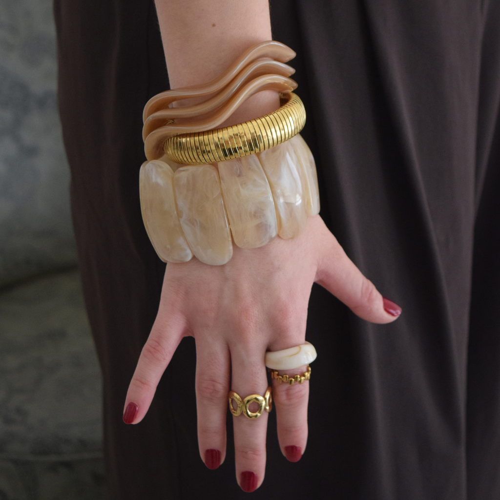 PULSERA RESINA TRIPLE